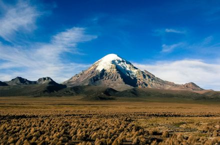 Climbing to Sajama